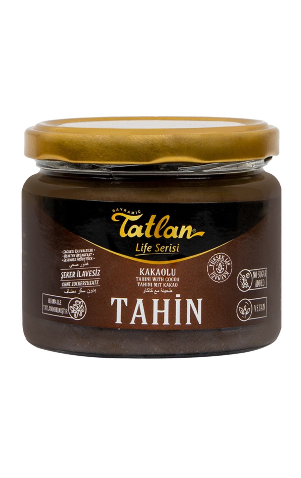 Sürülebilir Kakaolu Tahin(şeker ilavesiz)300gr