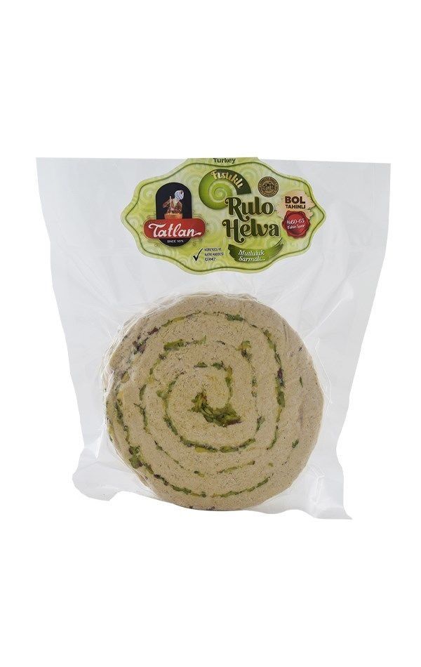 Tatlan Antep Fıstıklı Rulo Helva 350gr