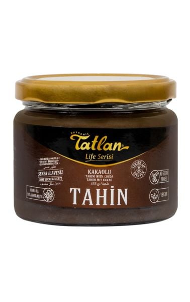 Sürülebilir Kakaolu Tahin(şeker ilavesiz)300gr