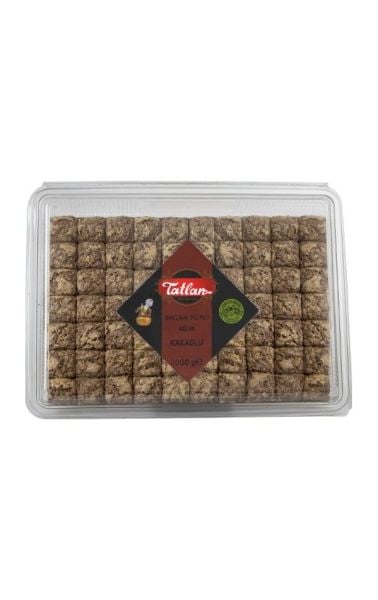 Tatlan Kakaolu Mini Baklava Dilimli Helva 1kg