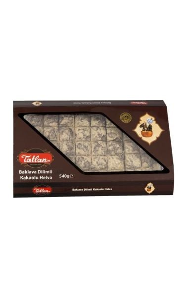 Tatlan Kakaolu Mini Baklava Dilimli Helva 540gr