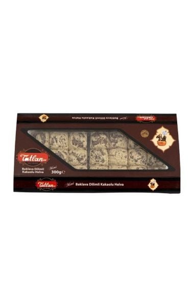 Tatlan Kakaolu Mini Baklava Dilimli Helva 300gr