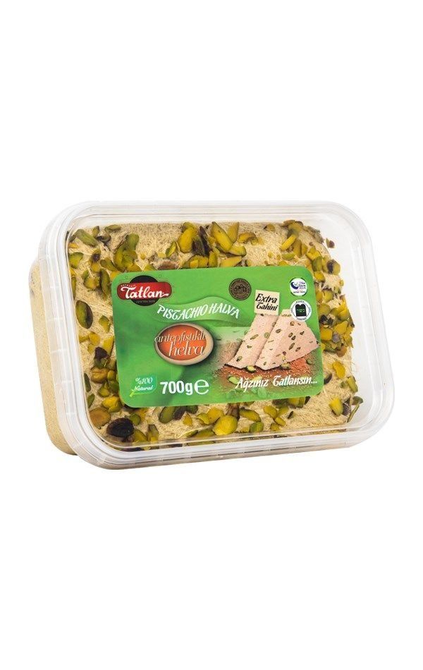 Tatlan Antep Fıstıklı Tahin Helvası Kase 700gr