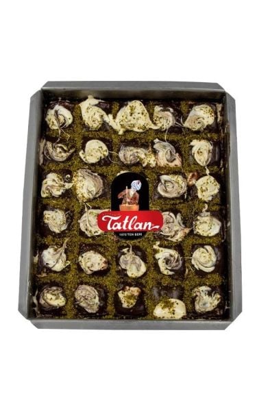 Kare Mozaik Çikolatalı Tahin Helvası 560 gr