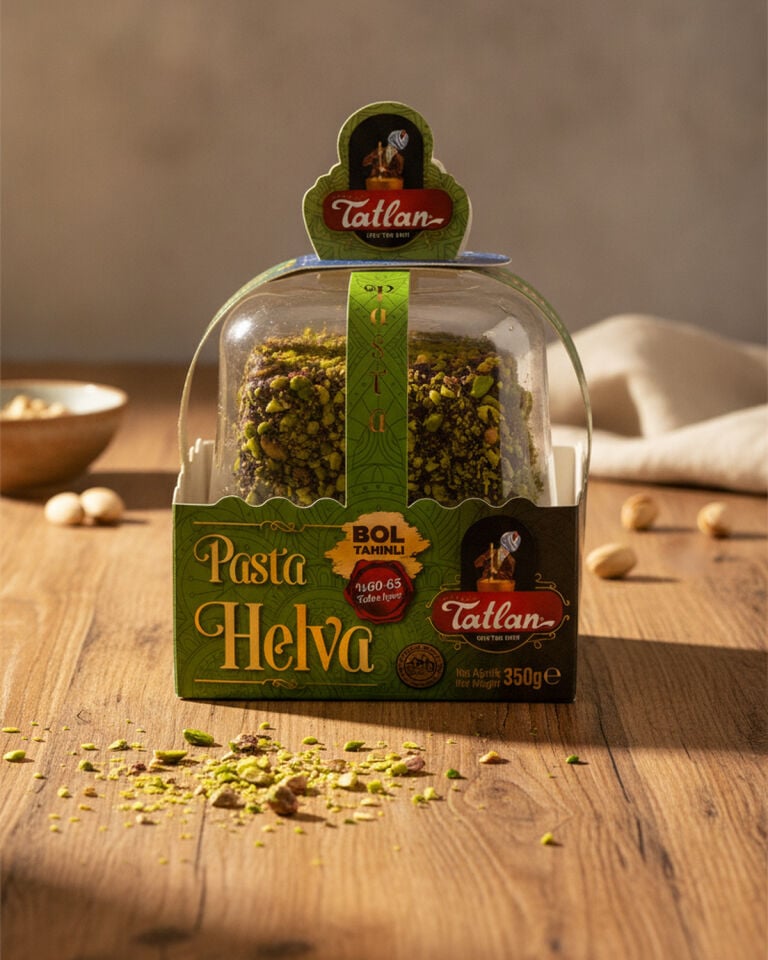 Tatlan Antep Fıstıklı Pasta Helva