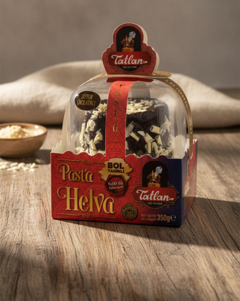 Tatlan Bitter Çikolatalı Pasta Helva