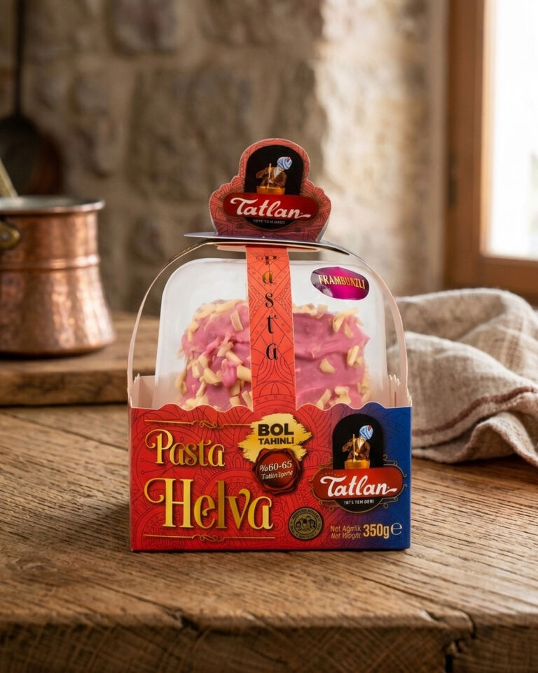 Tatlan Frambuazlı Pasta Helva