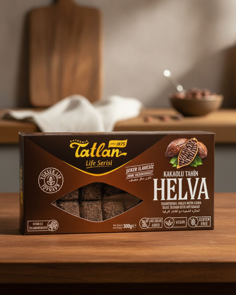 Kakaolu Helva(şeker ilavesiz)300gr