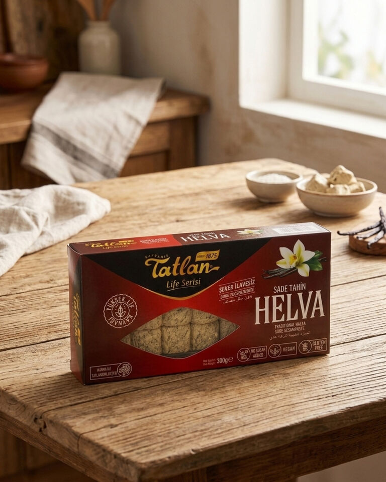 Sade Helva(şeker ilavesiz)300gr