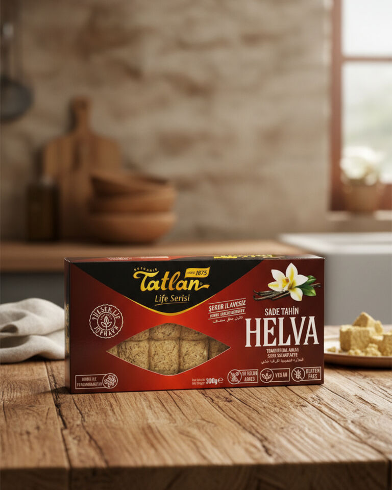 Sade Helva(şeker ilavesiz)300gr