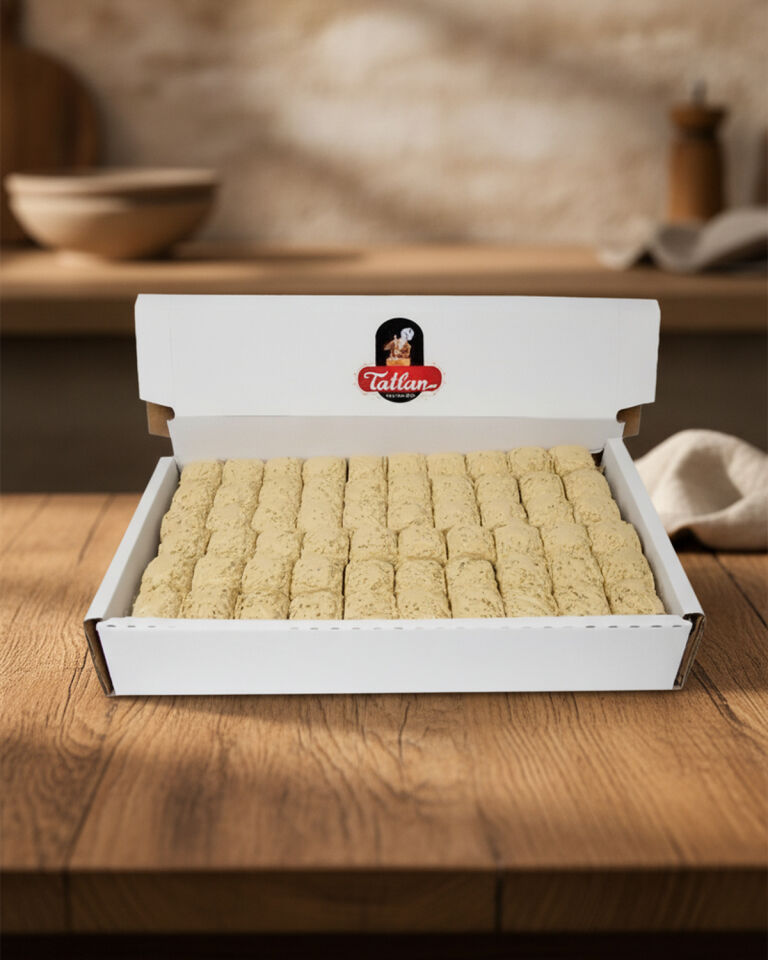 Tatlan Sade Mini Baklava Dilimli Helva 4kg