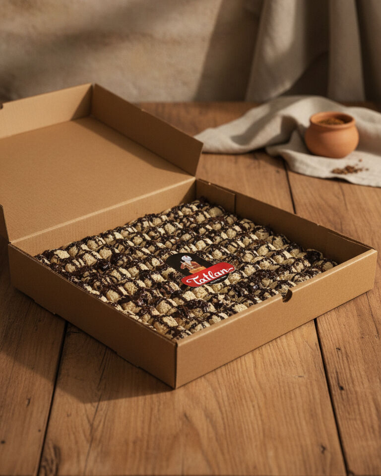 Tatlan Çikolatalı Mini Baklava Dilimli Helva 4kg