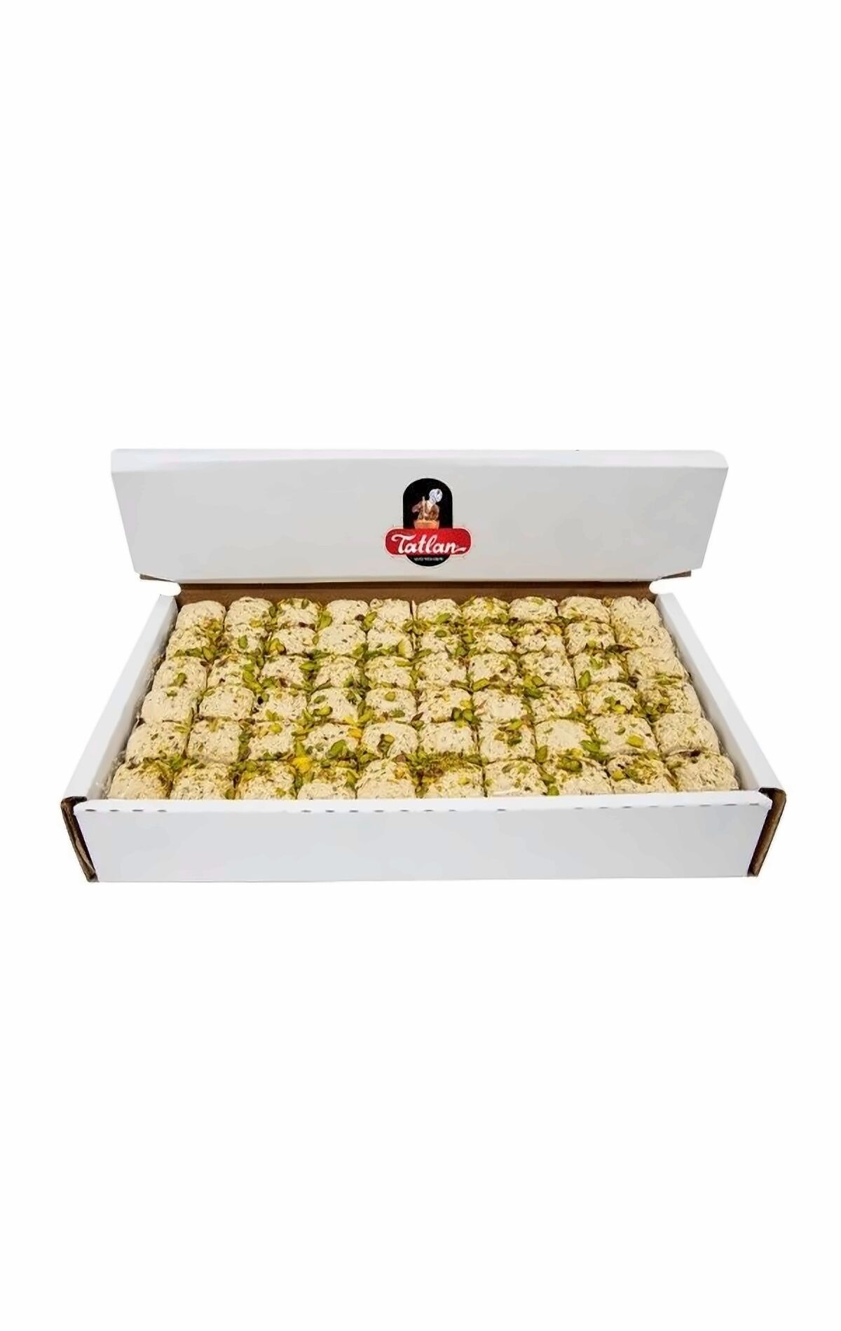 Tatlan Antep Fıstıklı Mini Baklava Dilimli Helva 4kg