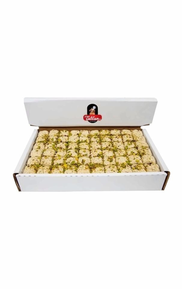 Tatlan Antep Fıstıklı Mini Baklava Dilimli Helva 4kg