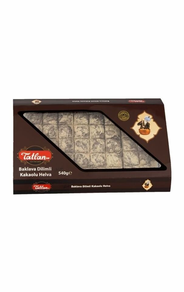 Tatlan Kakaolu Mini Baklava Dilimli Helva 540gr
