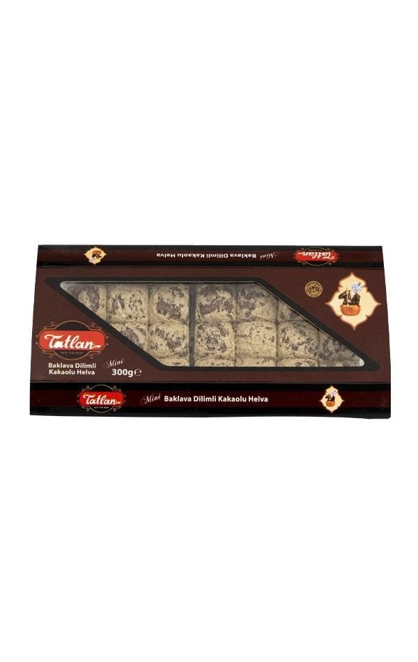 Tatlan Kakaolu Mini Baklava Dilimli Helva 300gr