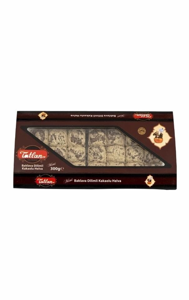 Tatlan Kakaolu Mini Baklava Dilimli Helva 300gr