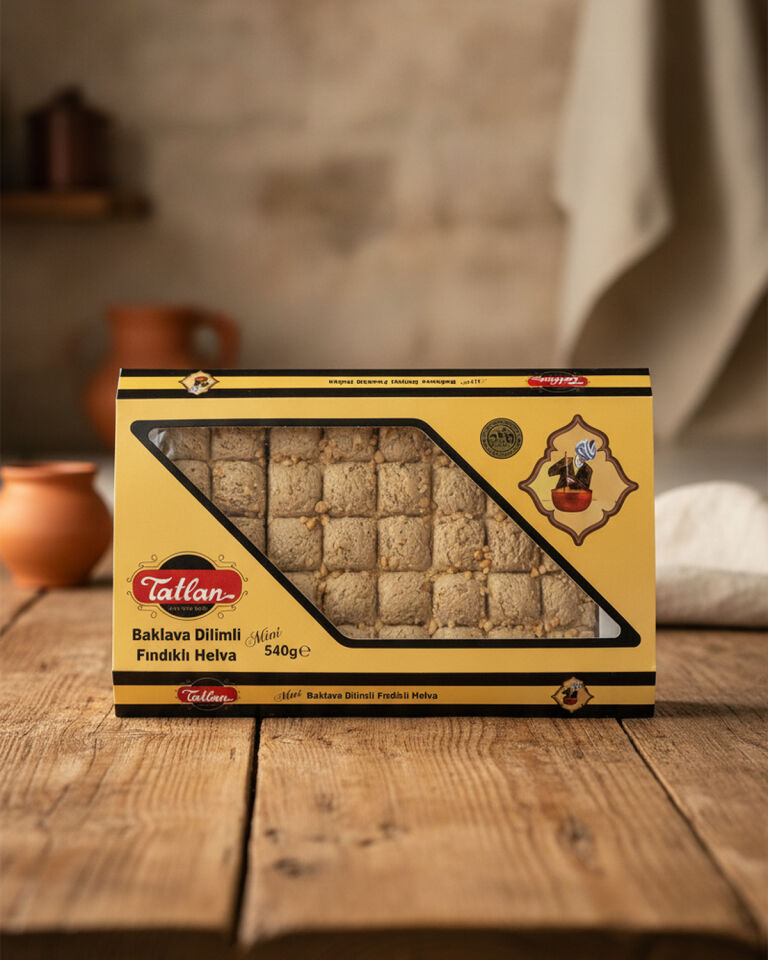 Fındıklı Mini Baklava Dilimli Helva 540gr