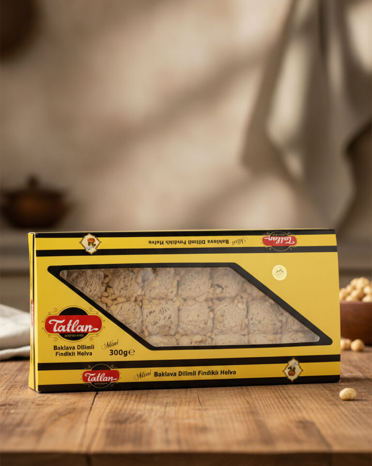 Fındıklı Mini Baklava Dilimli Helva 300gr