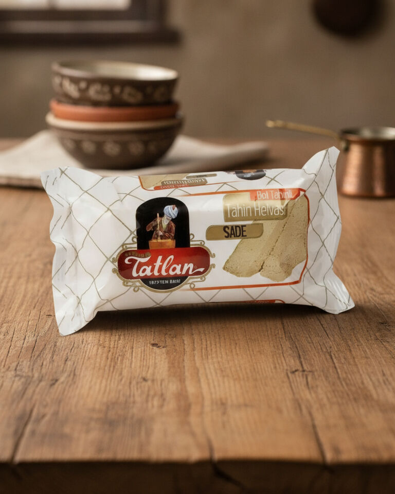Tatlan Sade Tahin Helvası 80gr