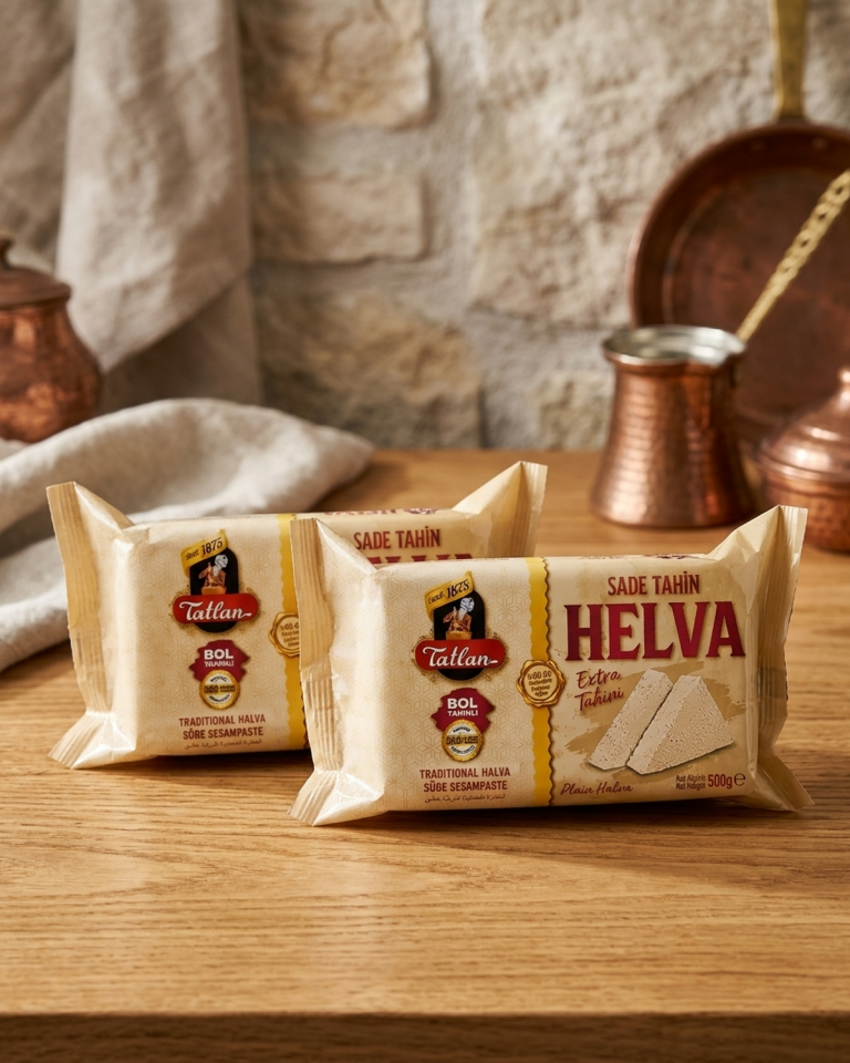 Tatlan Sade Tahin Helvası 500gr