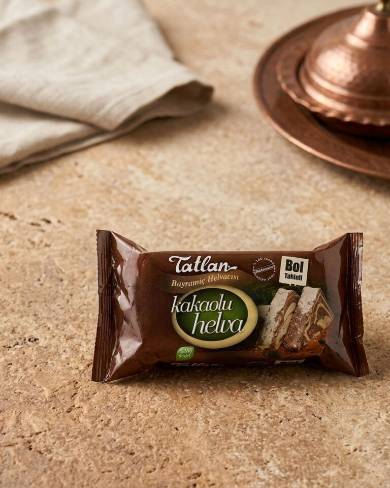 Tatlan Kakaolu Tahin Helvası 500gr