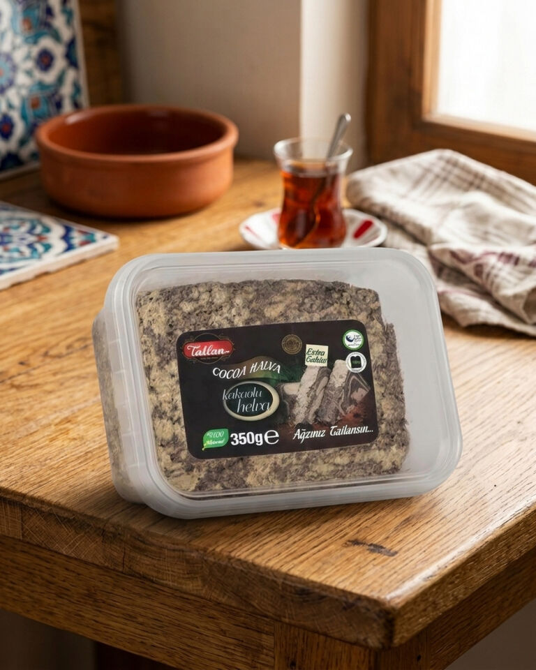 Tatlan Kakaolu Tahin Helvası Kase 350gr