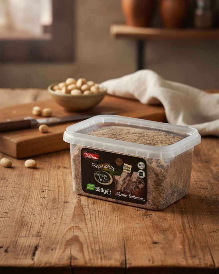 Tatlan Kakaolu Tahin Helvası Kase 350gr