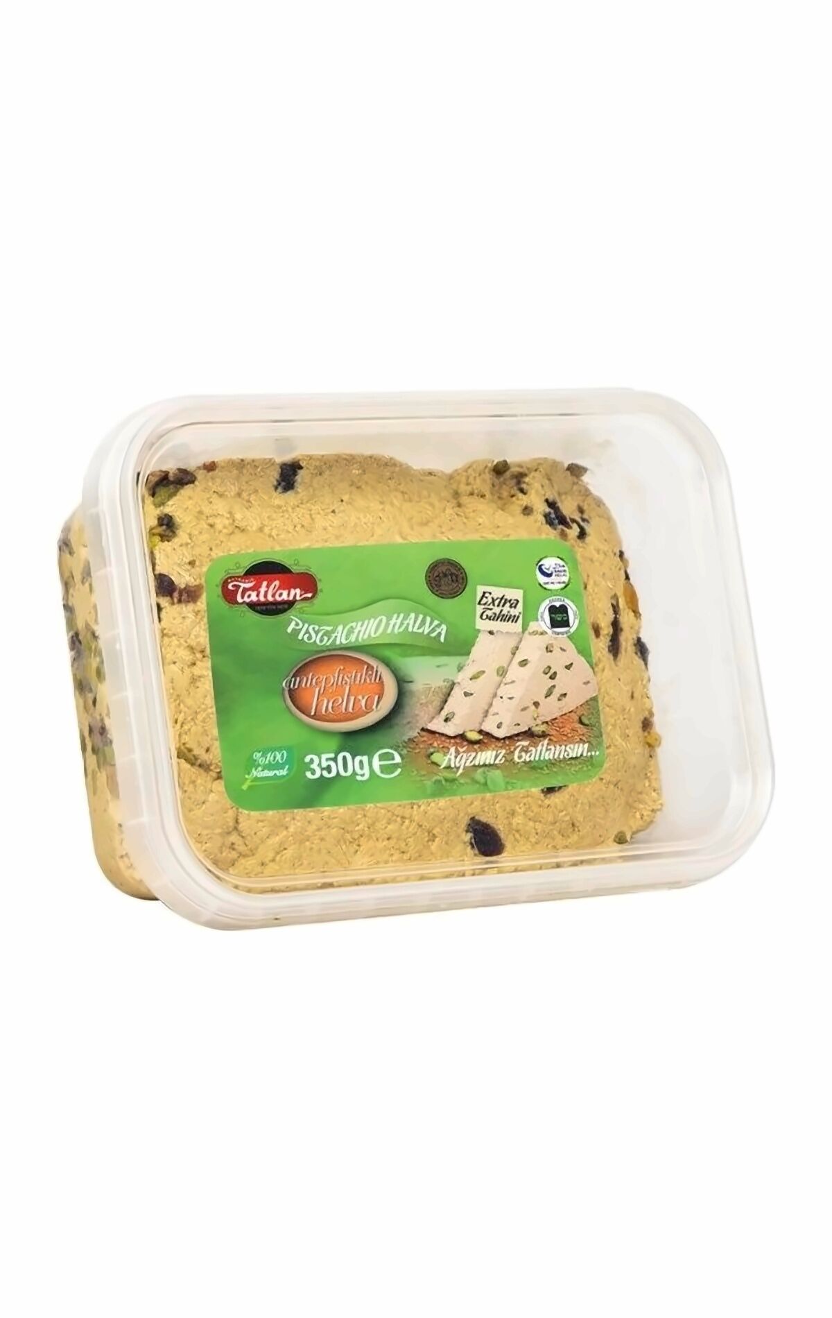 Antep Fıstıklı Helva 300gr Kase