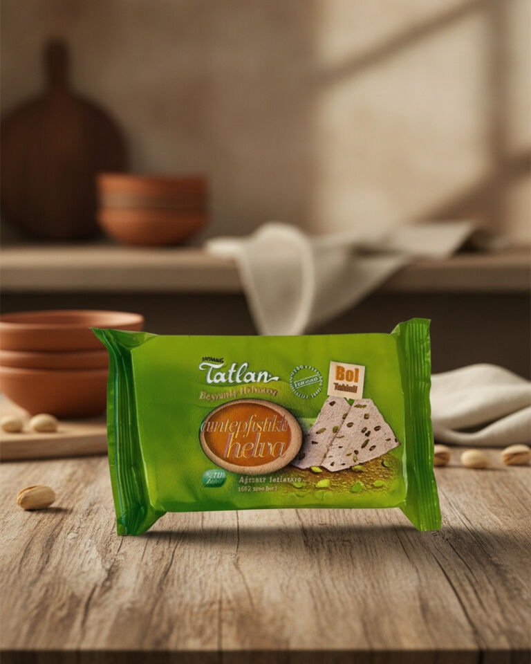 Tatlan Antep Fıstıklı Tahin Helvası 200gr