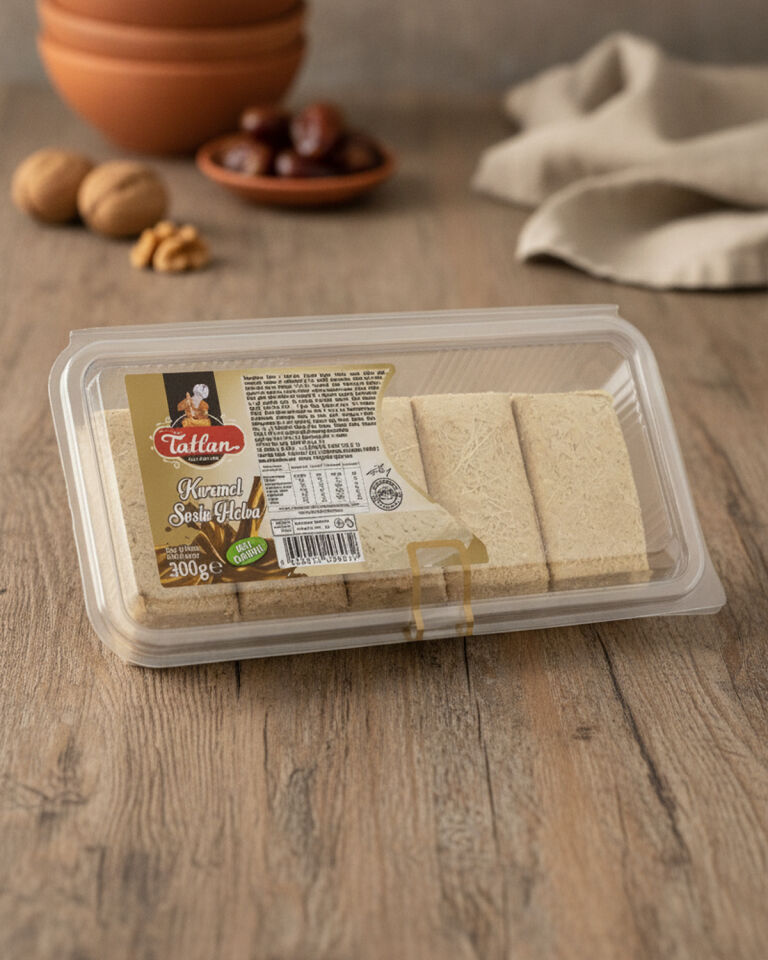 Tatlan Karamel Soslu Parmak Helva 300gr
