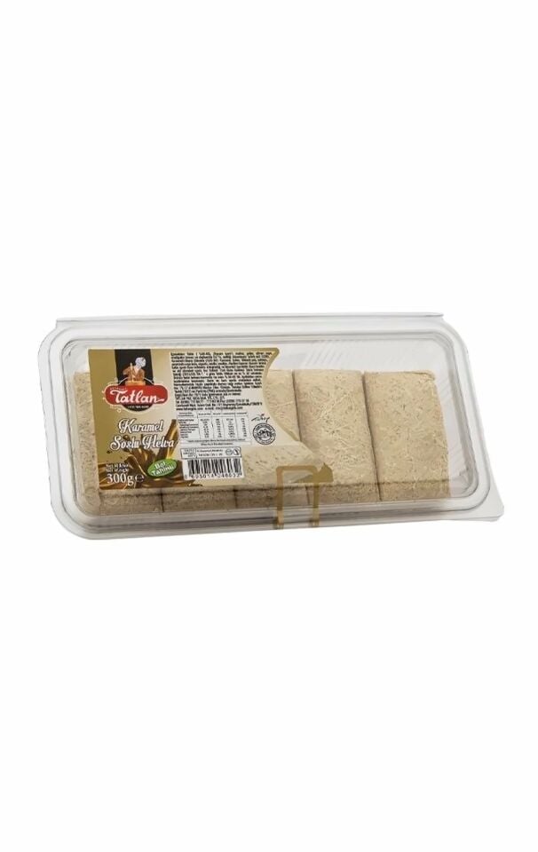 Tatlan Karamel Soslu Parmak Helva 300gr