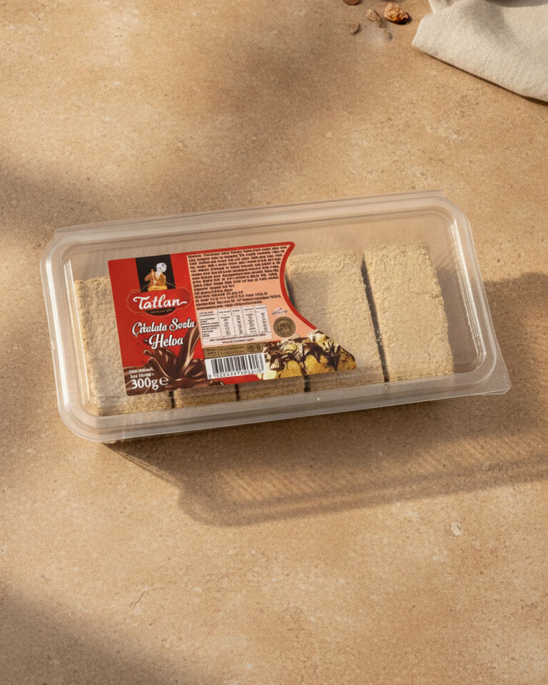 Tatlan Çikolata Soslu Parmak Helva 300gr