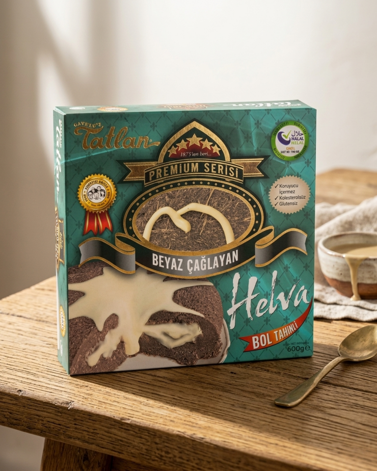 Tatlan Beyaz Çikolata Çağlayan 600gr