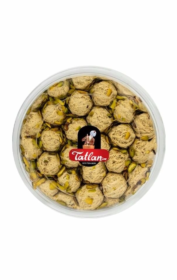 Tatlan Büyük Dilimli Antep Fıstıklı Petek Helva 450gr
