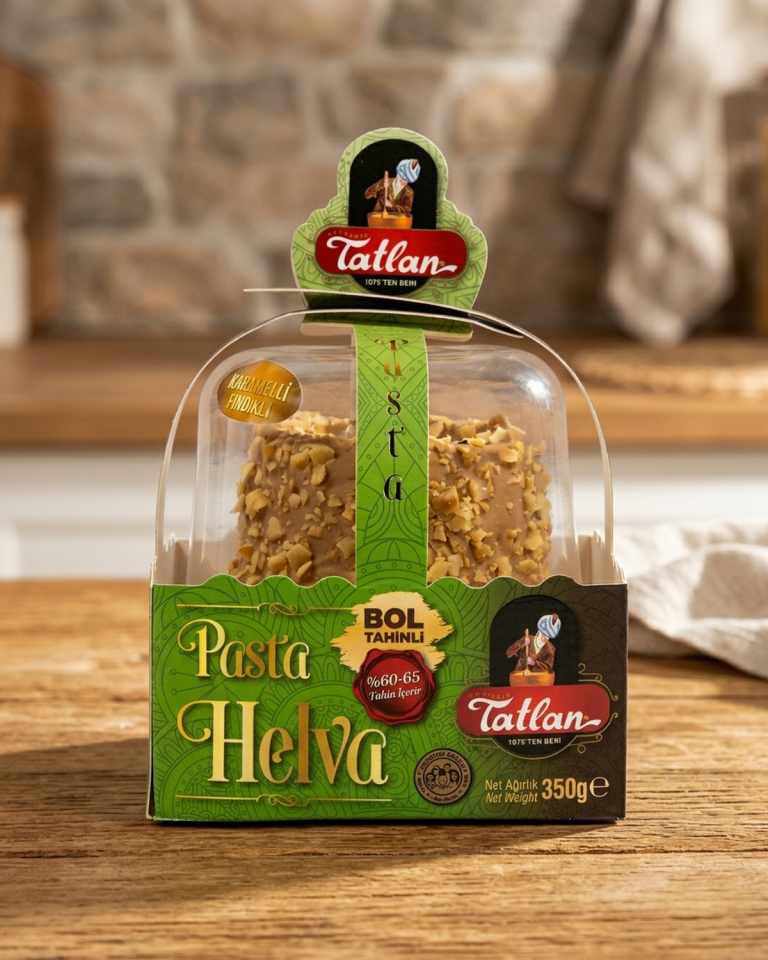 Tatlan Karamelli Pasta Helva 350gr